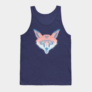 Geometric Fox (pastel) Tank Top